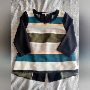 Womens zip back top size 10